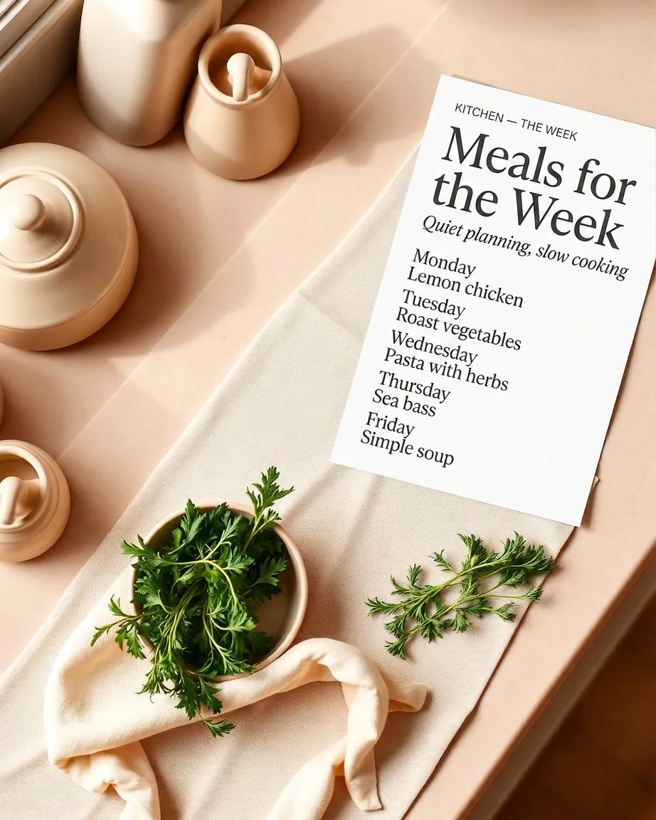 The Meal Planning Method