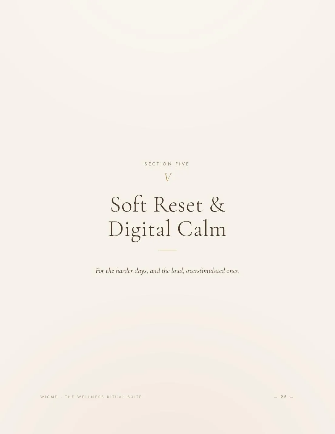 The Wellness Ritual Suite — Skincare routine planner